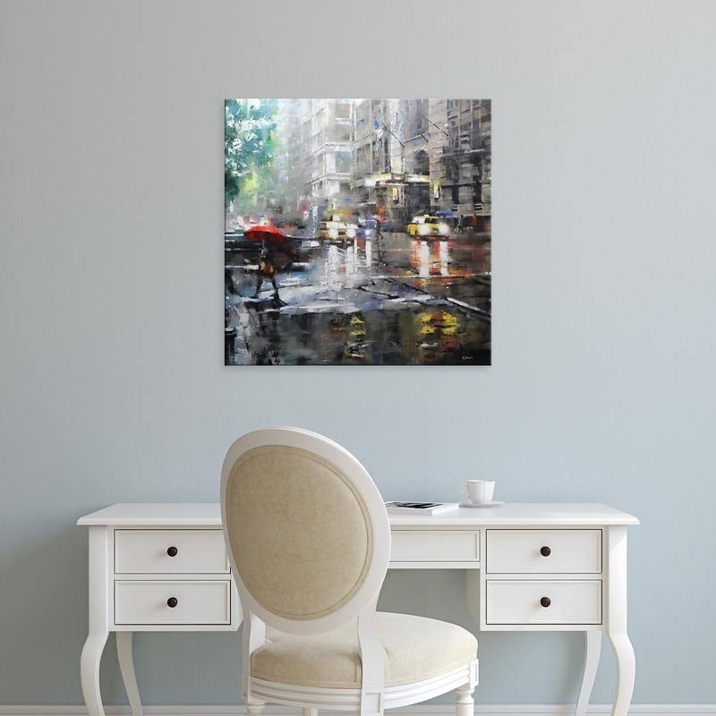 Canvas Art 24 x 24 Classic Black Frame O7596