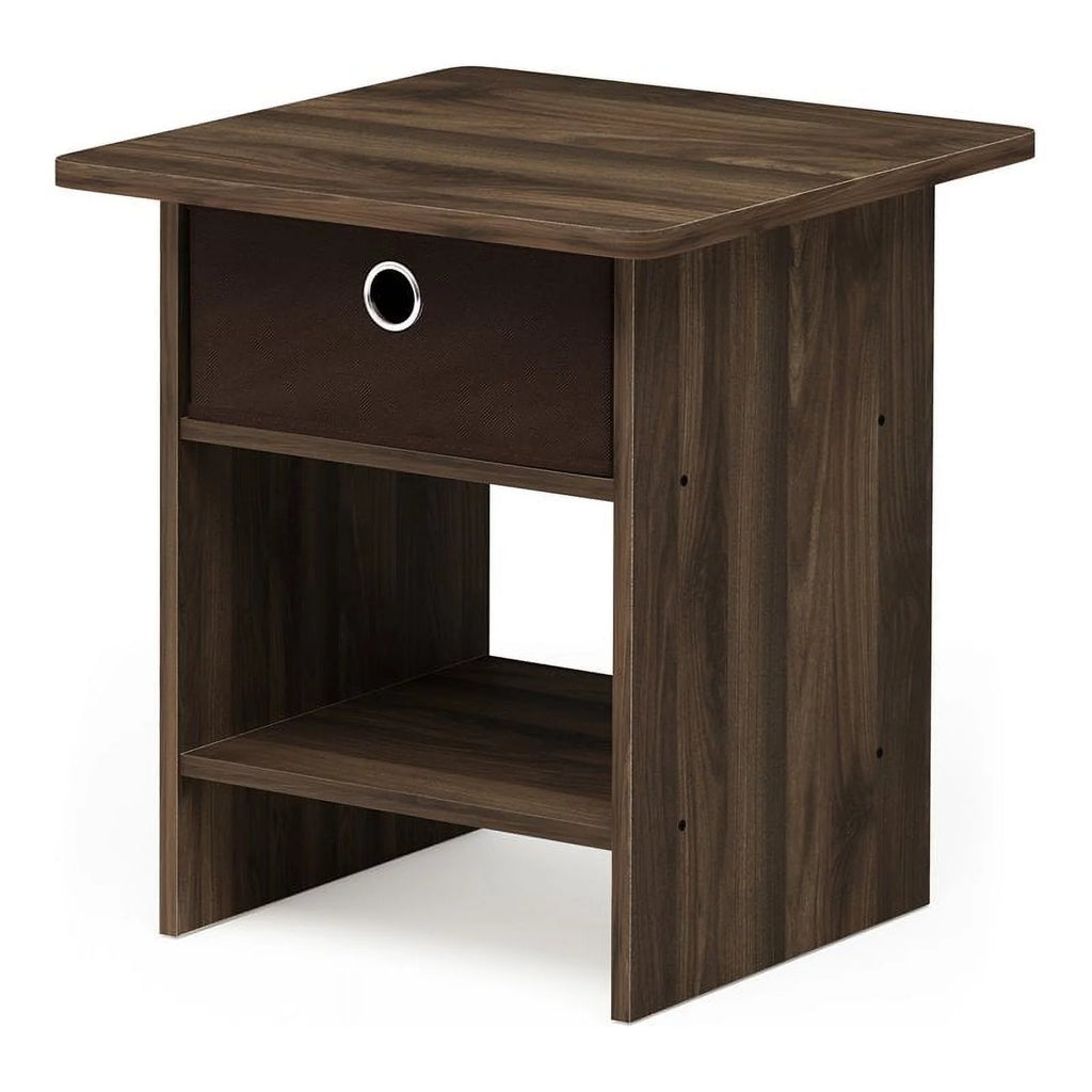 End Table Night Stand with Bin Drawer K2741