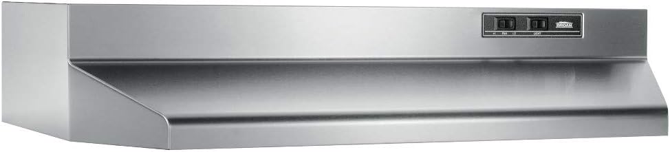 Range Hood Insert with Light Exhaust Fan, 30, Stainless Steel A5393