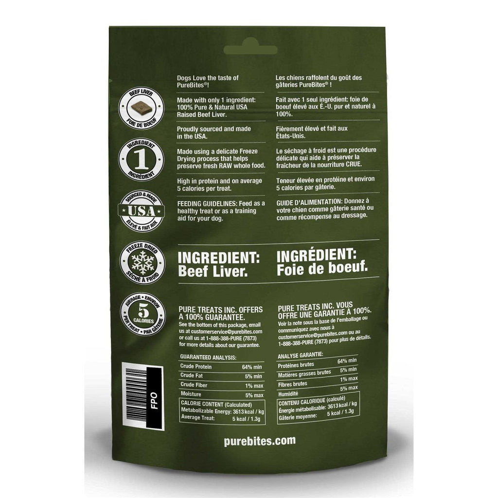 Freeze Dried Beef Liver Dog Treats N7227