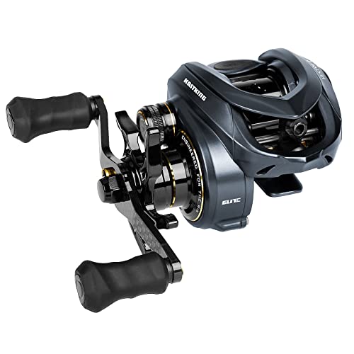 Magnesium Frame Baitcasting Fishing Reel, 4.4 Ounces, 8.4:1 Gear Ratio D301