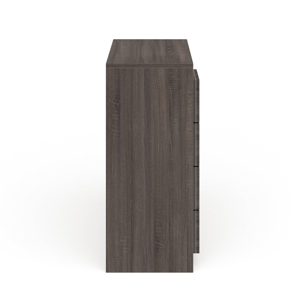 Dark Oak Finish 4-Drawer Chest L3517
