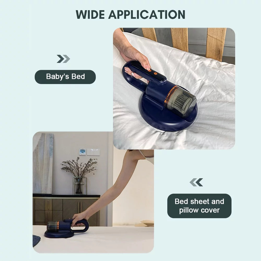 Mattress Vacuum Cleaner with HEPA Filtration and 5000PA Suction E707640