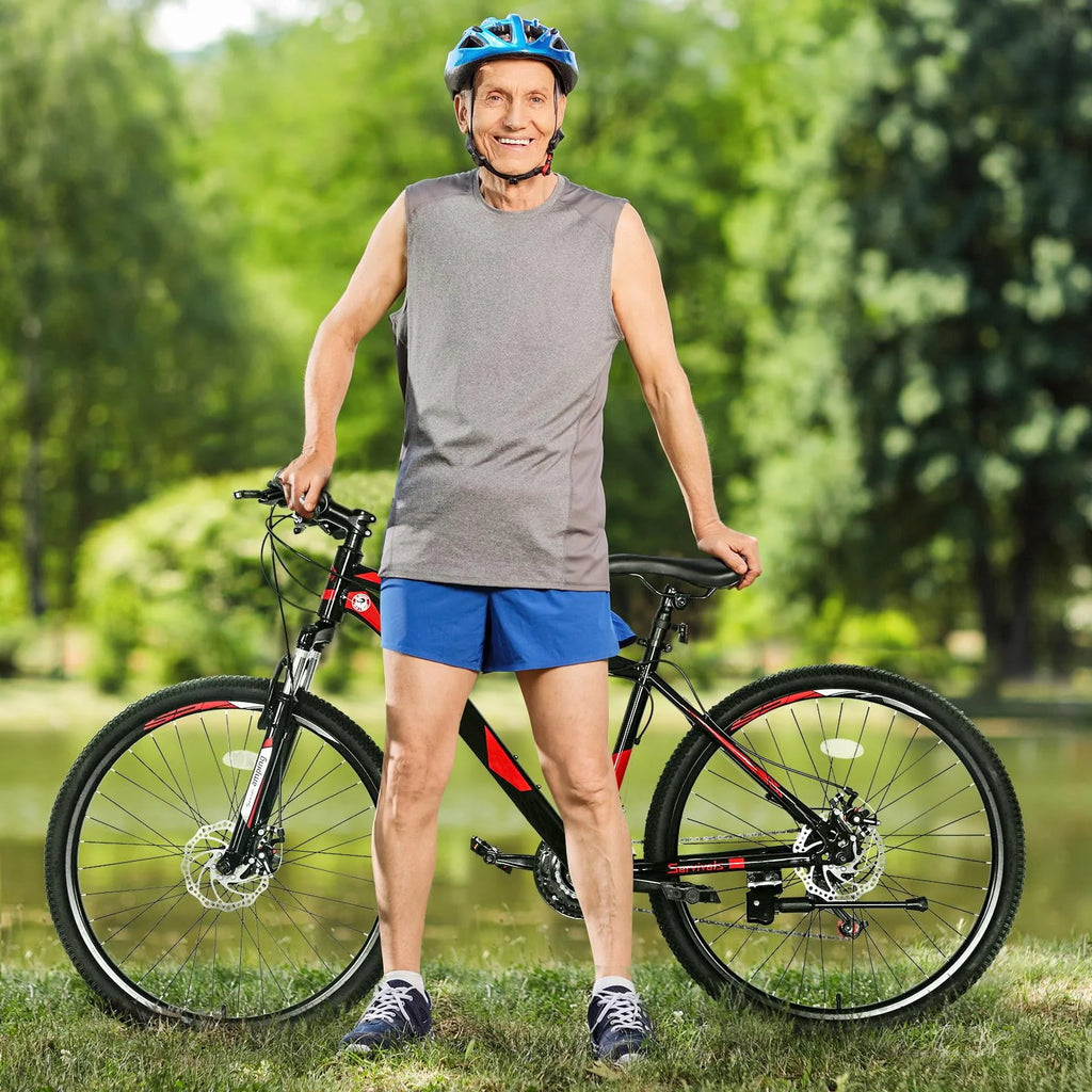 Folding 21 Speed 26 Wheel Steel Frame Mountain Bike O6237