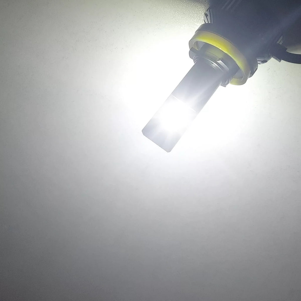 H11 LED Headlight Bulb 6500K Cool White Pack of 2 C393