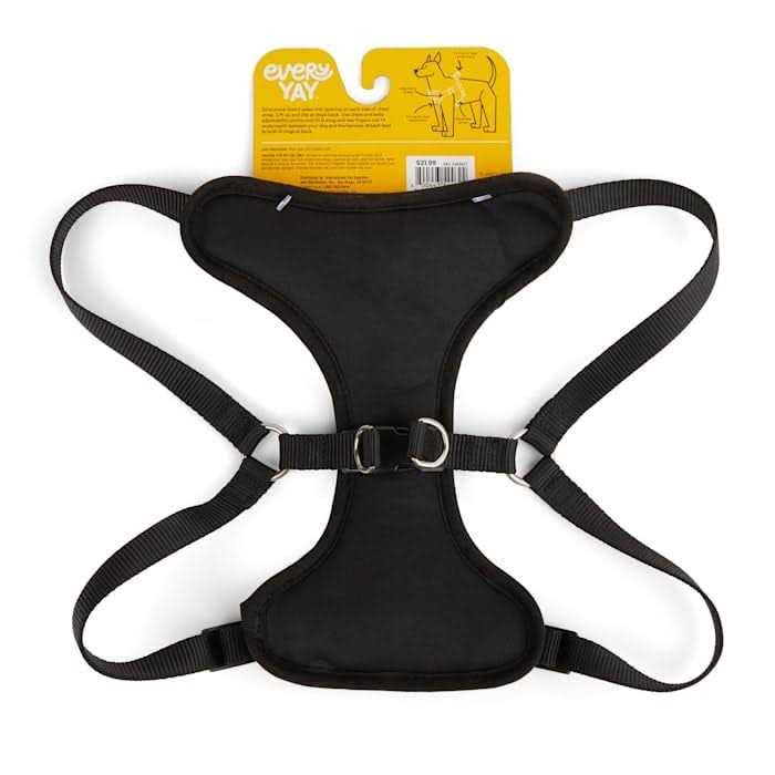 Black Step in Dog Harness L16894