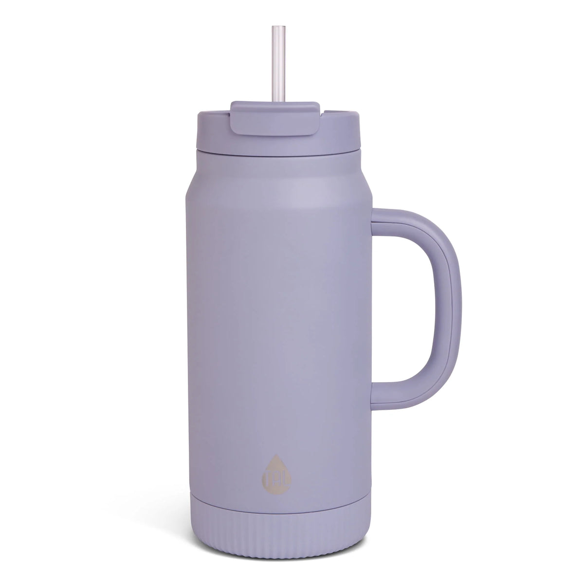 Stainless Steel Tumbler with Straw 64 fl oz Red Y438