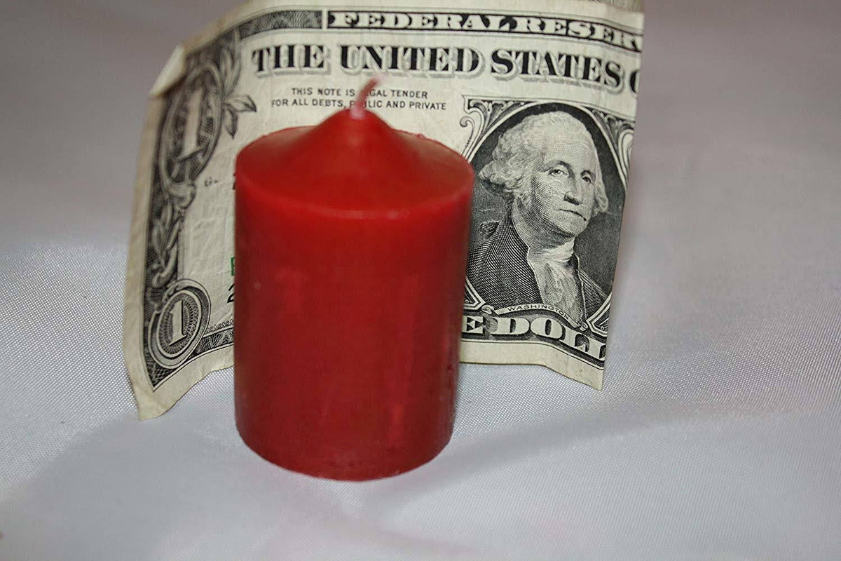 24 Christmas Red Scented Votive Candles H177