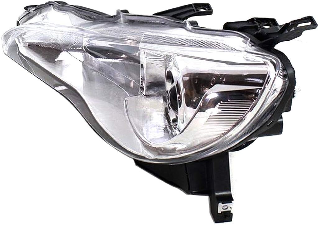 Passenger Side Halogen Headlight Assembly T1750