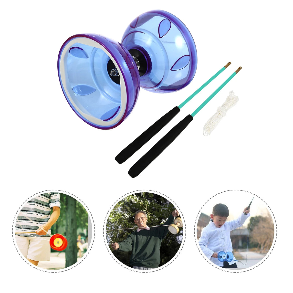 Chinese Yoyo Diabolo Toy D71246
