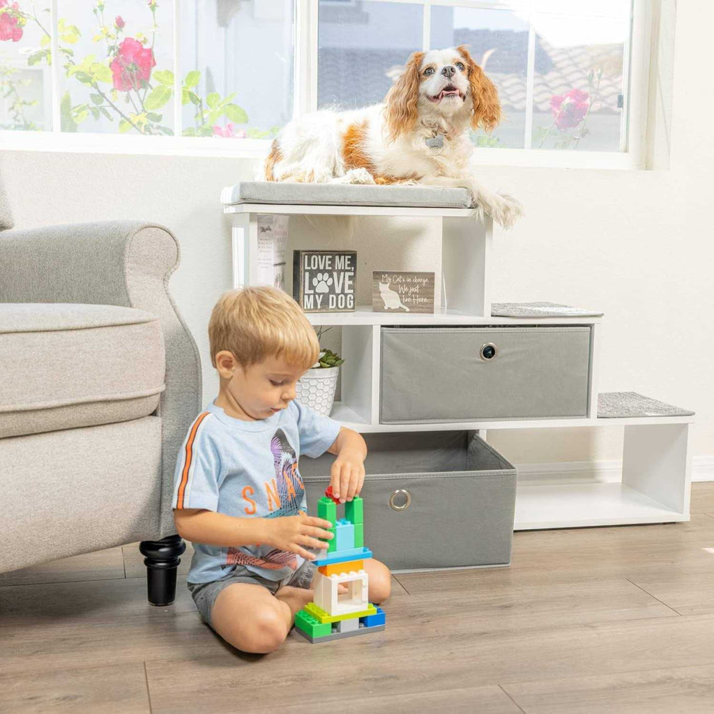 Pet Step Window Perch Bookshelf V46097