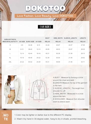 Womens Fleece Jackets Long Sleeve Warm Teddy Coats with Pockets Y320987
