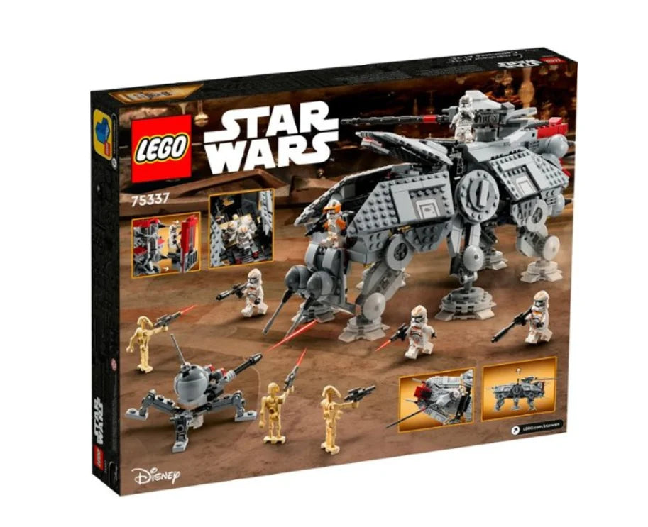 LEGO Star Wars AT-TE Walker Poseable Toy with 3 Clone Troopers, Dwarf Spider & Battle Droid Figures P7905