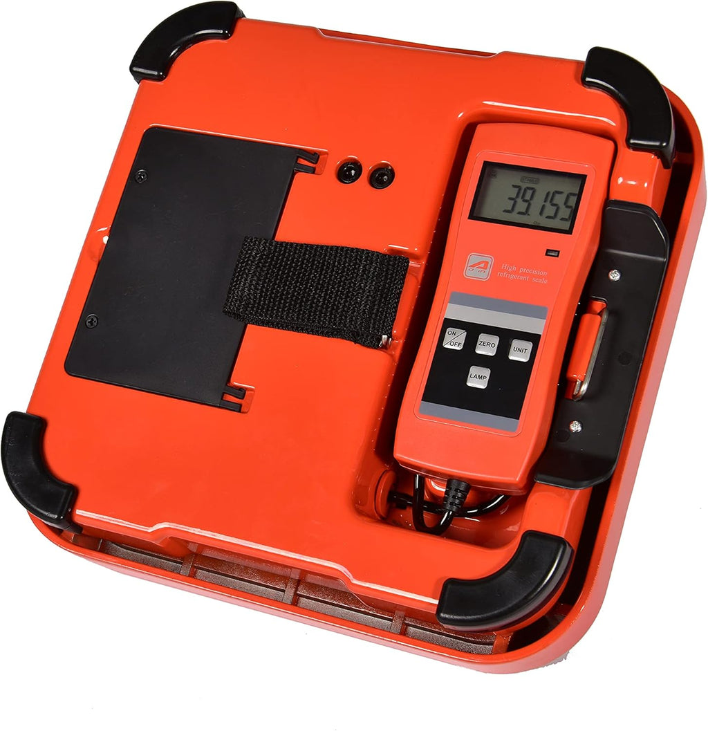 Digital Refrigerant Charging Weight Scale 220Lbs with LCD Display X813
