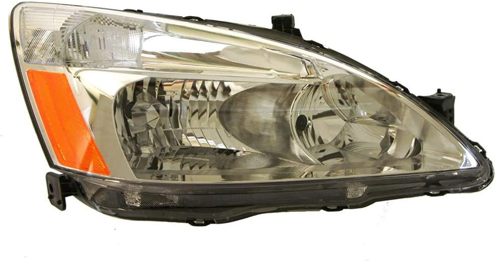Passenger Side Hybrid Combination Headlight for Honda Accord 2003-2007 W403