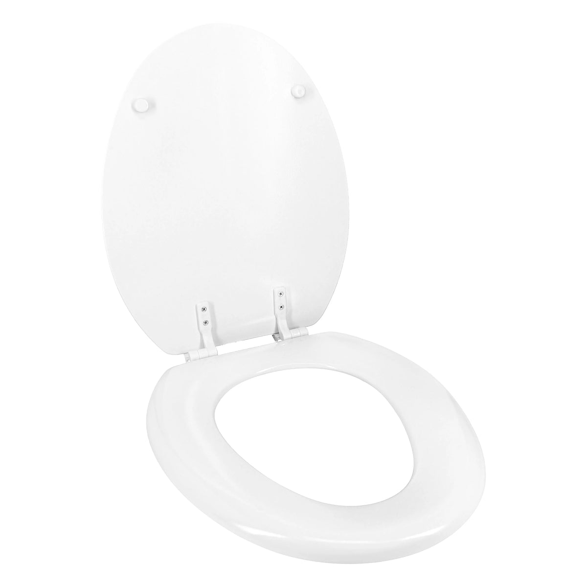 Antimicrobial Elongated Wood Toilet Seat N202508