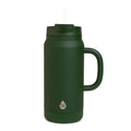 Stainless Steel Tumbler with Straw 64 fl oz Red Y438