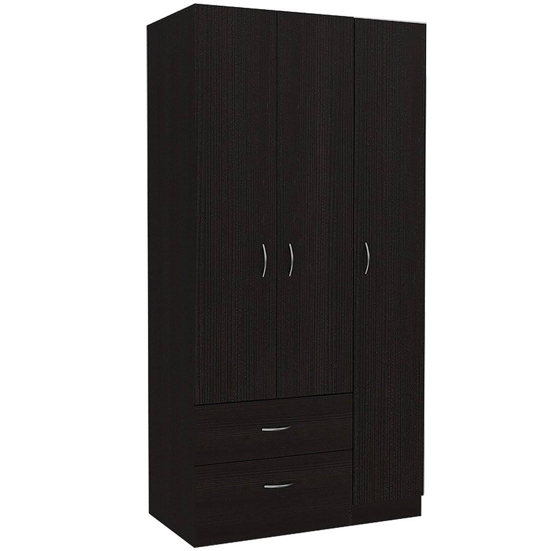 3 Door Armoire Espresso E154