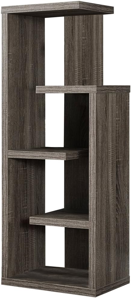 Dark Taupe Bookcase O4002