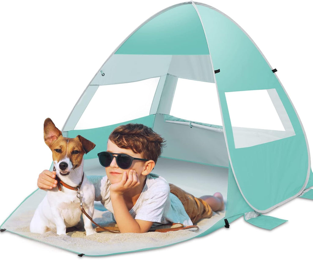 UPF 50+ Pop Up Beach Tent with Carrying Bag X6558
