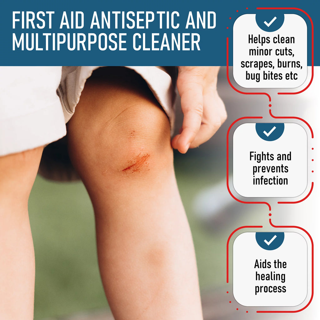 Hydrogen Peroxide First Aid Antiseptic 3% USP 32 oz F5503