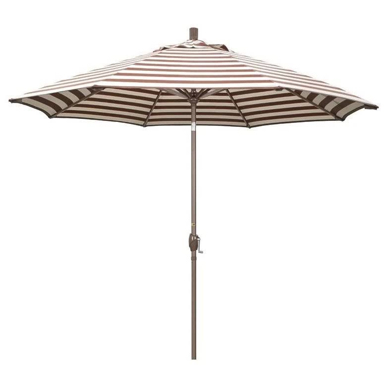9 ft. Olefin Wood Market Umbrella Z1023