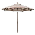 9 ft. Olefin Wood Market Umbrella Z1023