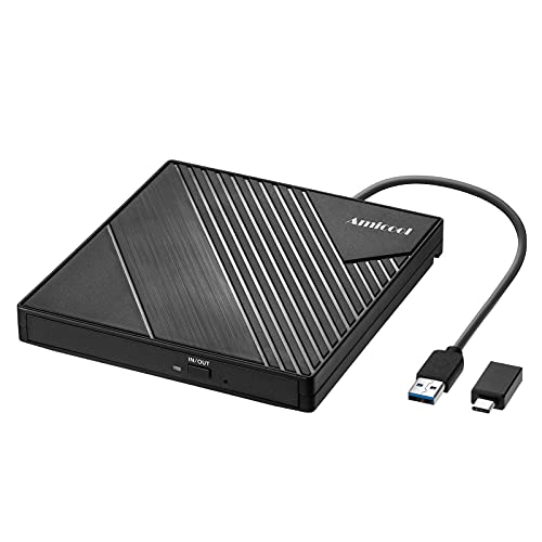 External DVD Drive USB 3.0 USB C CD/DVD +/-RW Optical Drive P881