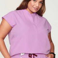 XXS Purple Rafaela Scrub Top L2339