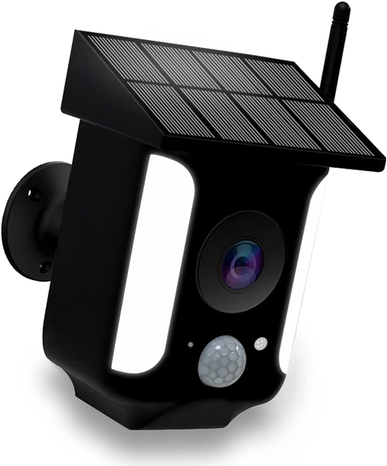 Wireless Outdoor Security Camera 1080P HD Solar Battery Powered N5636