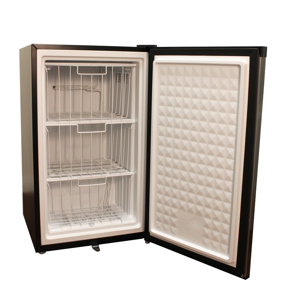 Stainless Steel 3.0 Cu ft Upright Freezer F26611