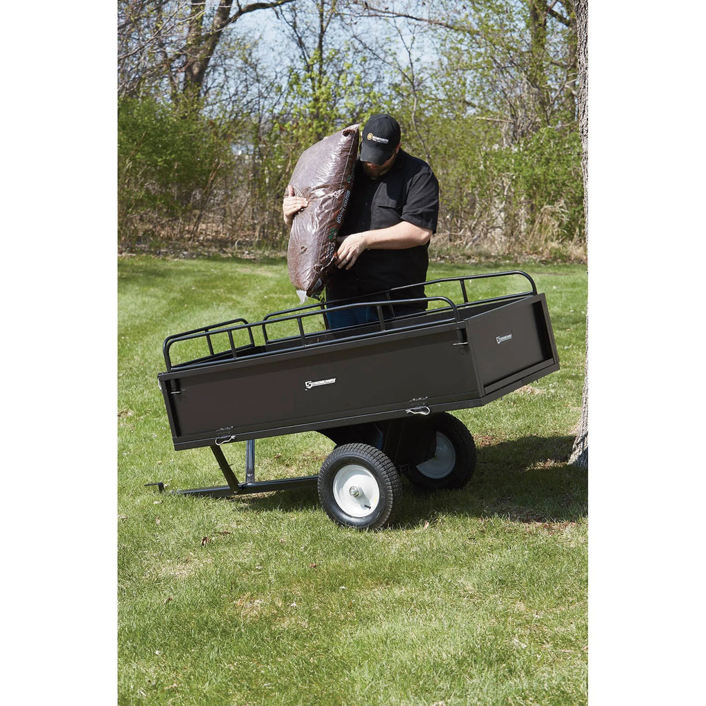 Steel Dump Cart 1,200-Lb. Capacity 17 Cu. ft. V681531
