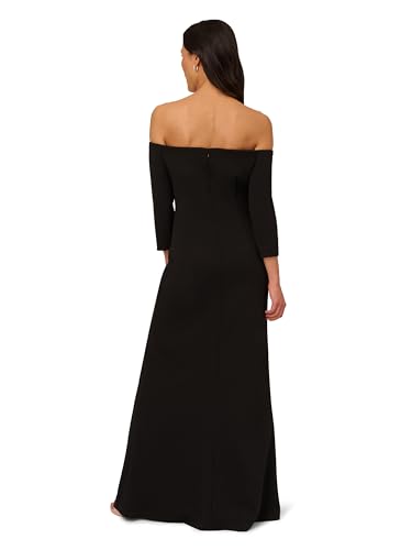 Off Shoulder Crepe Gown P214973