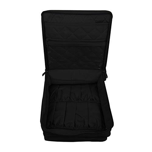 Black Double Deluxe Organizer Storage L2024