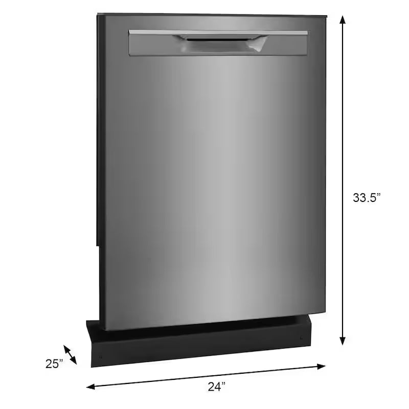 Black Stainless Steel Built-In Dishwasher C184