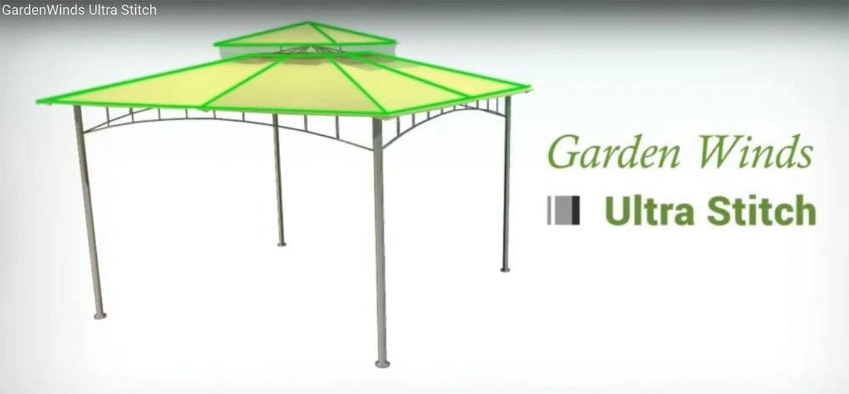 Replacement Canopy Top Cover For Grill Gazebo M9058