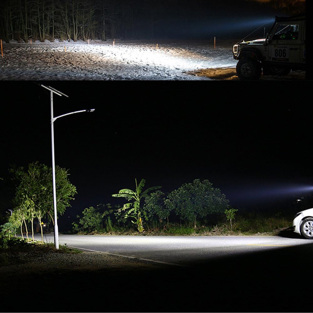 22 inch 7D 324W Triple Row LED Light Bar Spot Flood Combo Beam Waterproof 20000LM Pack of 2 B3557