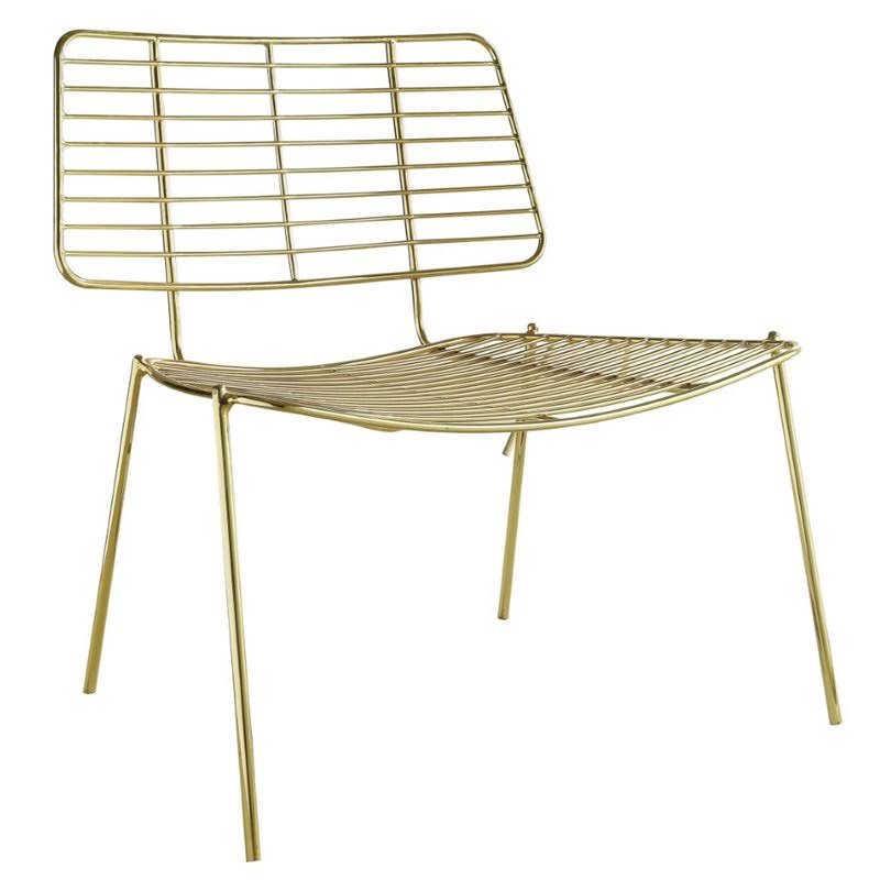 Gold Accent Chair Set of 2 A769