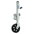 8-Inch Poly Wheel 1500-Pound Swing-Away Bolt-On Steel Construction S596