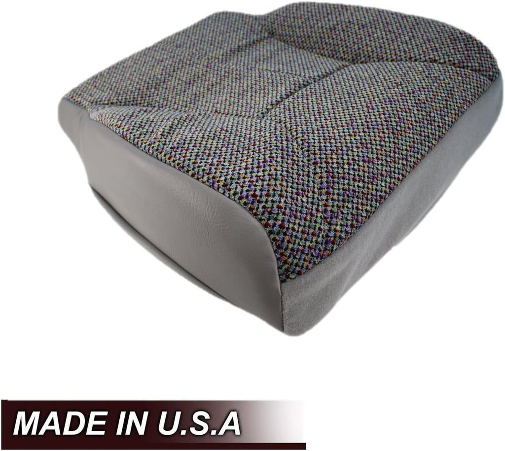 Driver Bottom Cloth Seat Cover for Dodge Ram, Mist Gray C5566