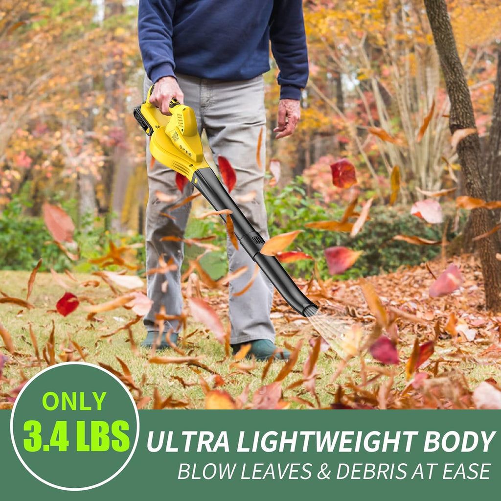 Cordless Battery Operated Leaf Blower H61713