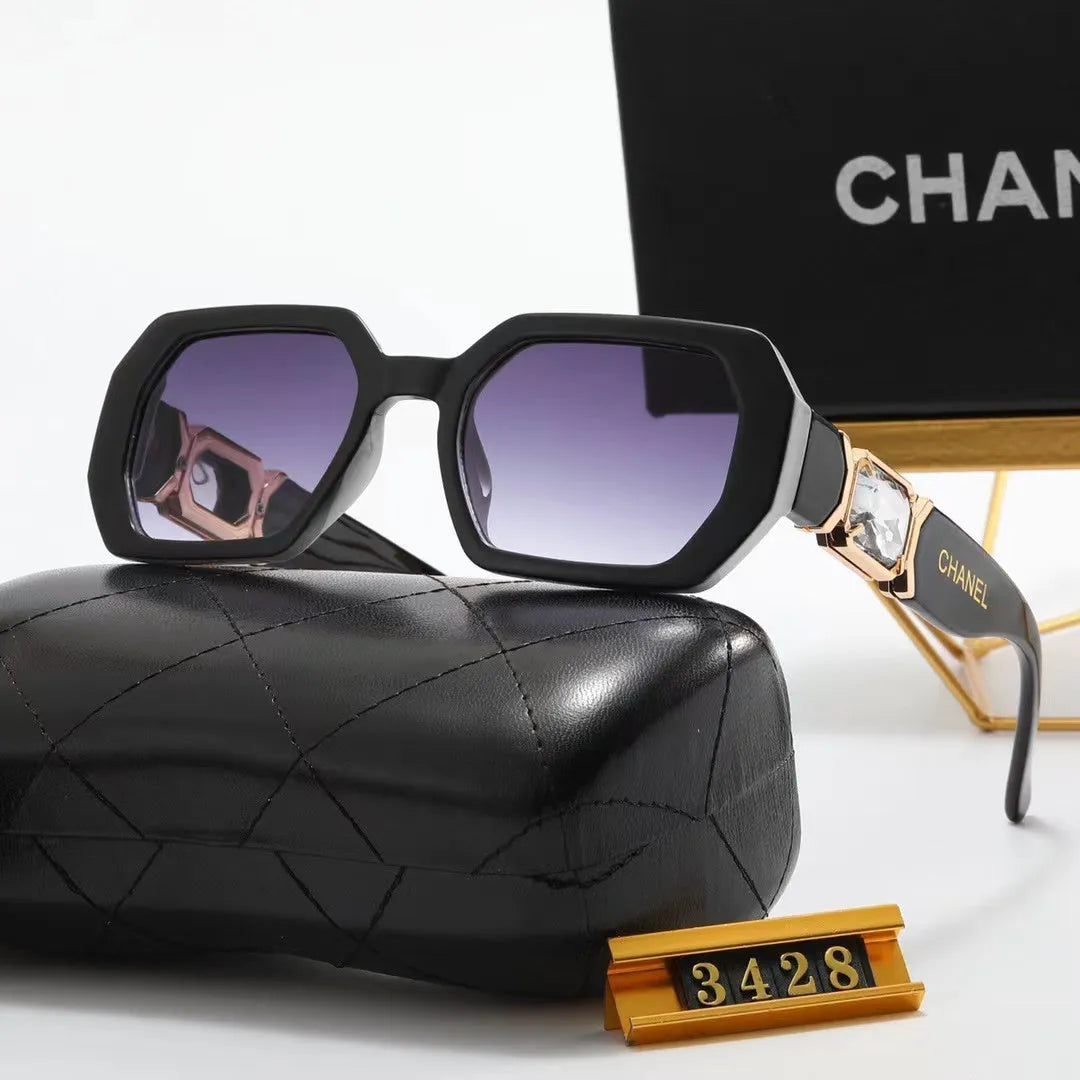 Rhinestone Polarized Sunglasses H564173