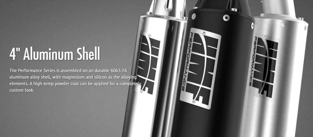 Orange Performance Slip on Exhaust E43642