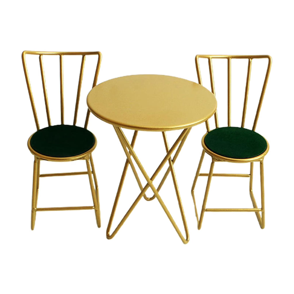 Golden Dollhouse Miniature Chairs Set G593