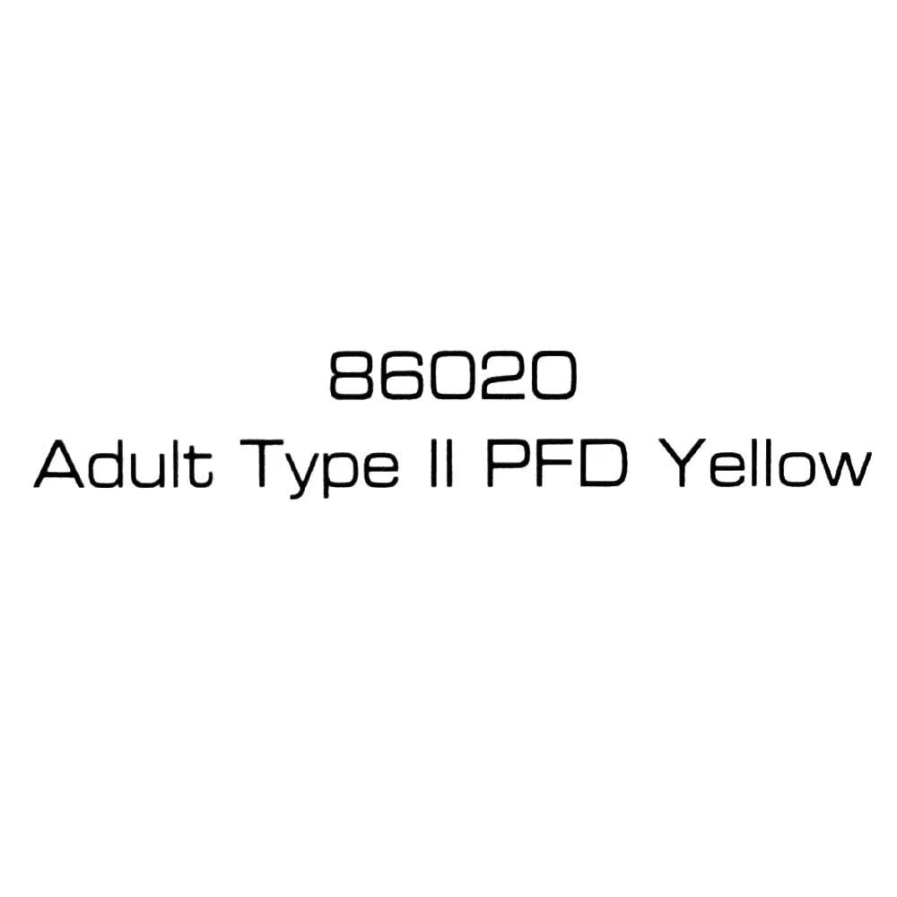 Adult Life Vest Type II F2182