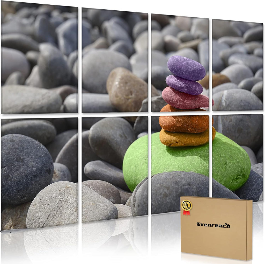 8 Pack Art Acoustic Panels 48X32Inches Sound Absorbing Q903