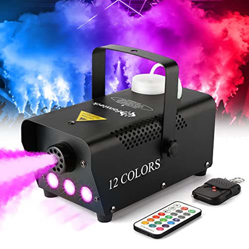 Fog Machine with 12 Colorful LED Lights G950