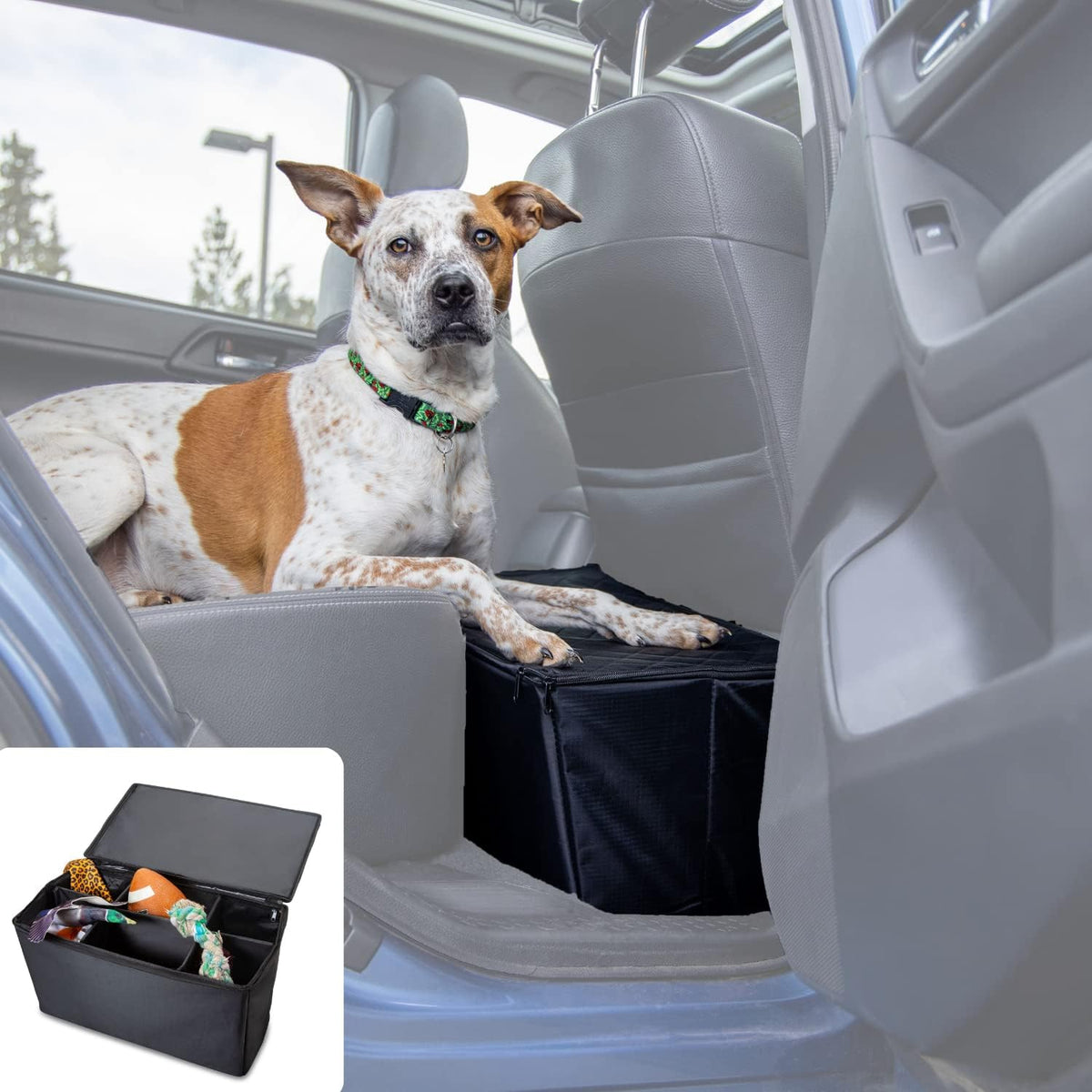 Back Seat Dog Extender and Car Storage A564