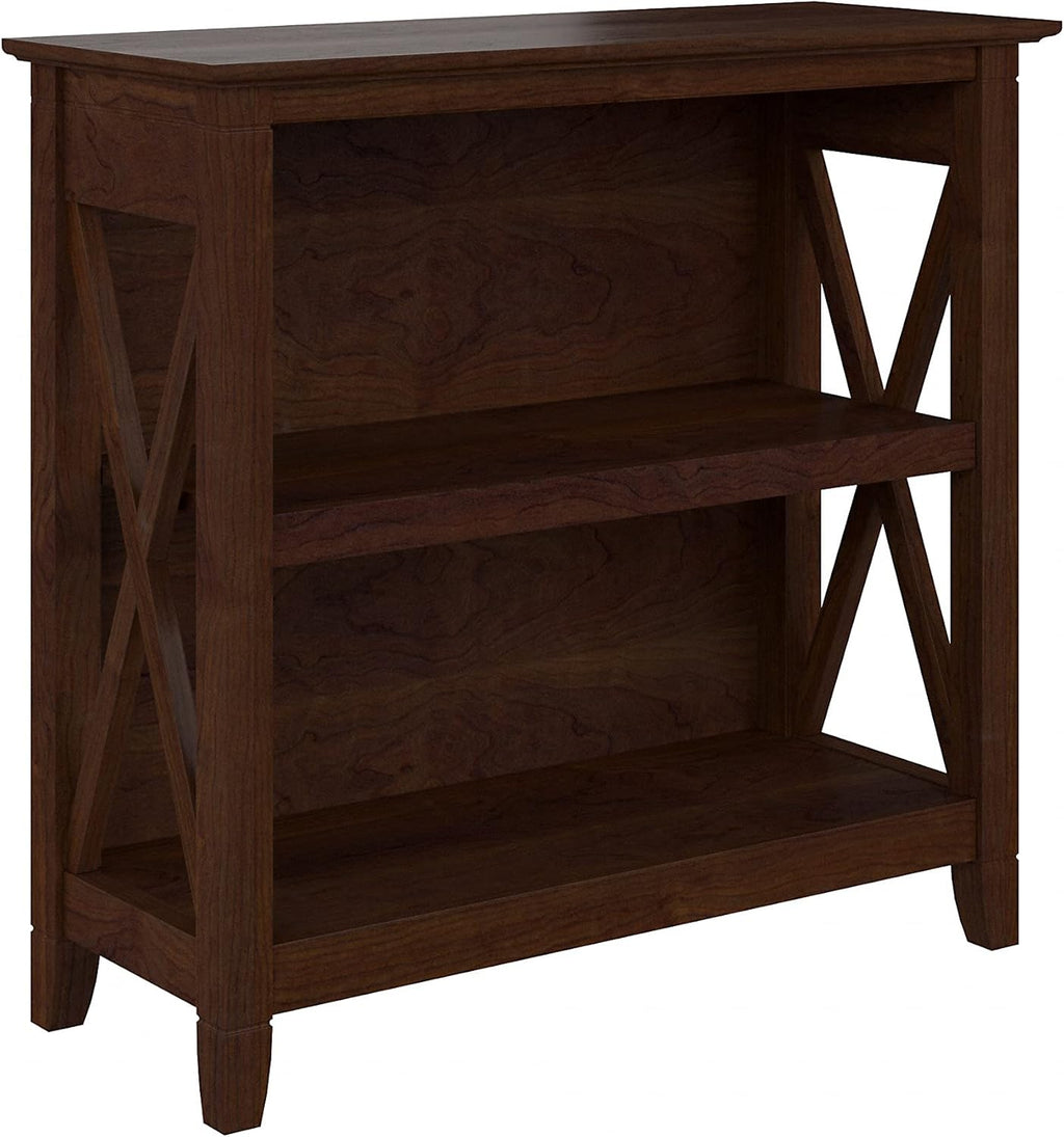 Small 2 Shelf Bookcase, Bing Cherry L177