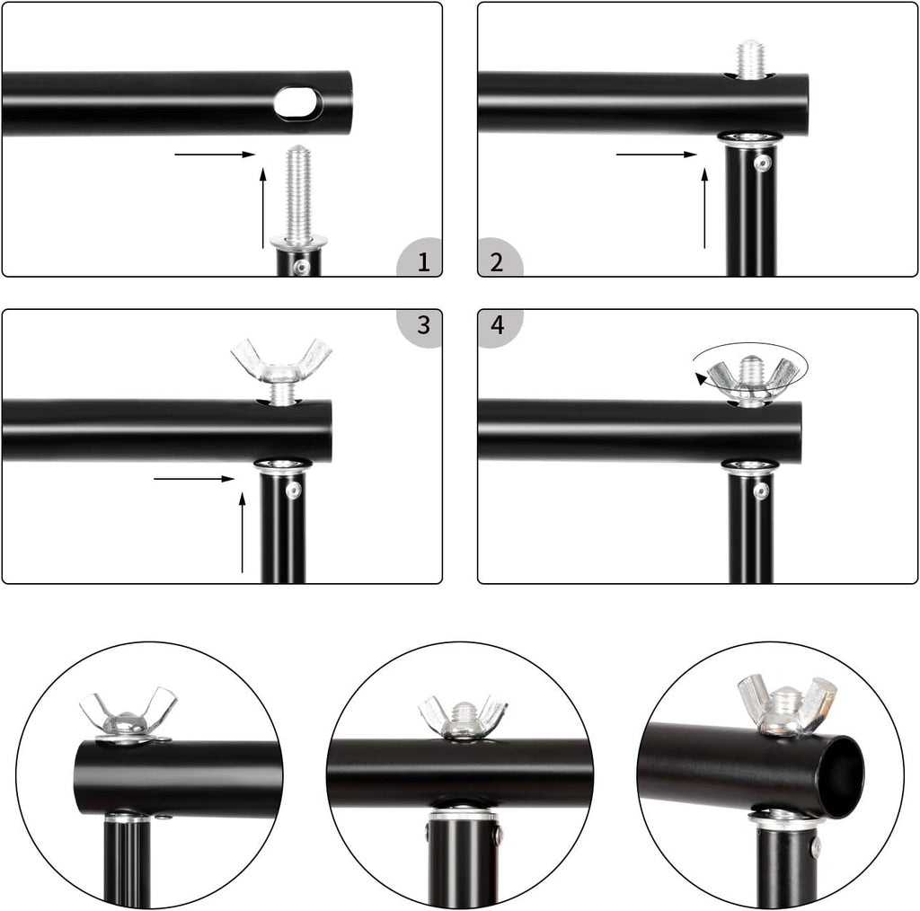 Heavy Duty Background Support Kit with Carrying Case V128